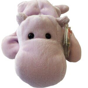 Happy Hippo Ty Beanie Baby 1993 Vintage Retired